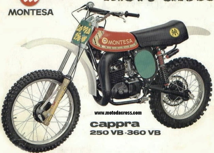 Montesa Cappra 250 Tutti Gli Anni Di Produzione